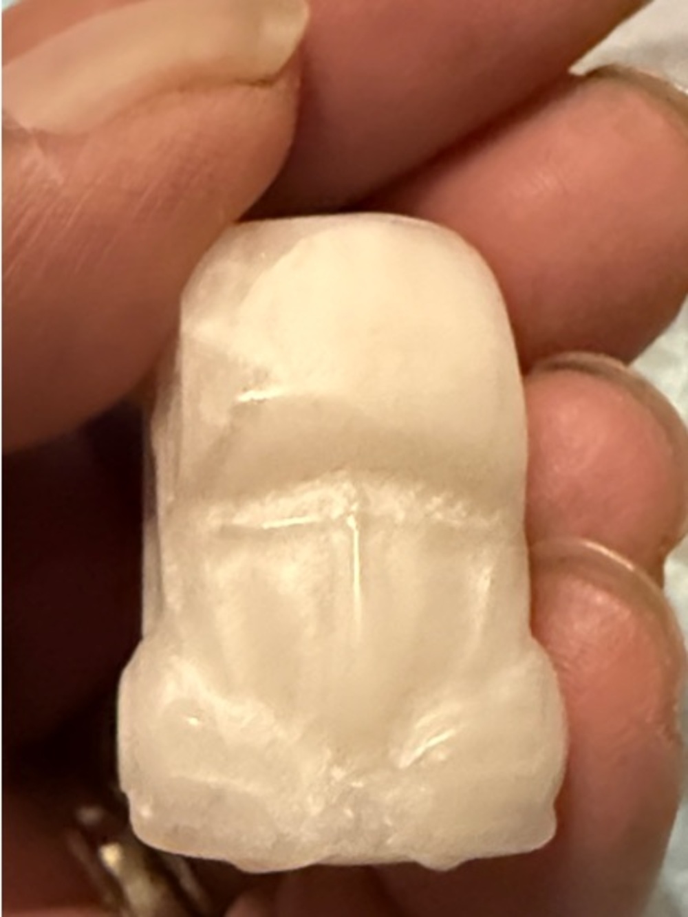 Carved Quartz Stone Miniature Car Figurine